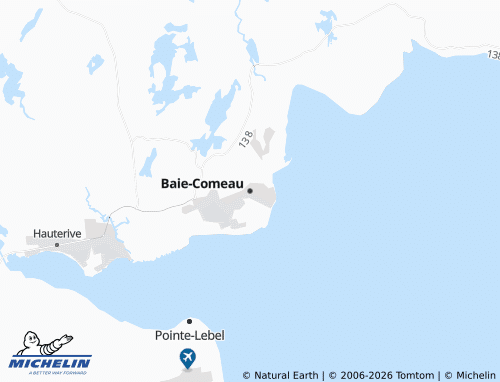 Mappa MICHELIN Baie-Comeau - ViaMichelin