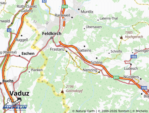 Mappa MICHELIN Motten - ViaMichelin