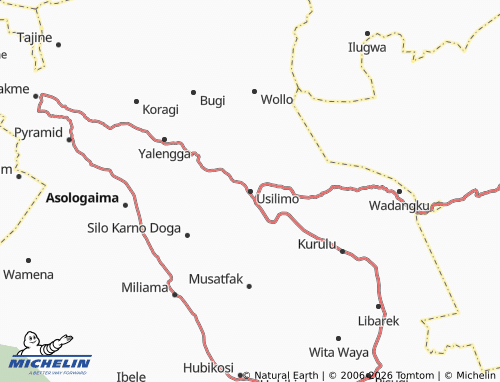 Mapa MICHELIN Usilimo - ViaMichelin