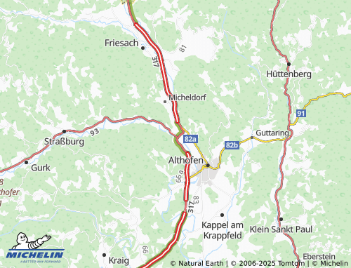 MICHELIN-Landkarte Hohenfeld - ViaMichelin
