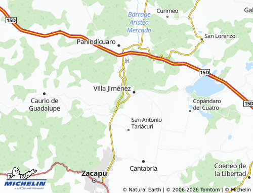 Mapa MICHELIN Lázaro Cárdenas - ViaMichelin