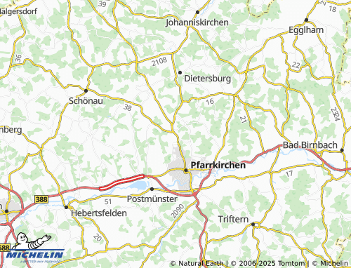 Carte MICHELIN Benk - ViaMichelin