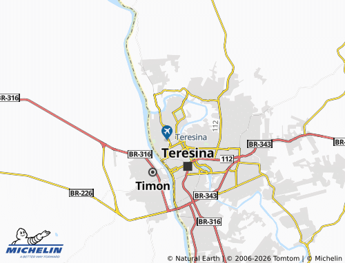Mapa MICHELIN Real Copagri - ViaMichelin