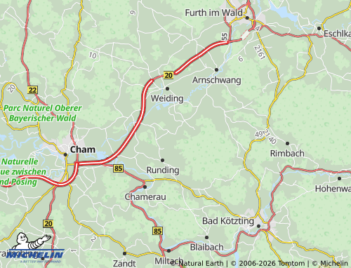 Mappa MICHELIN Rieding - ViaMichelin