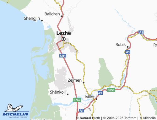 Kaart MICHELIN Tresh - ViaMichelin