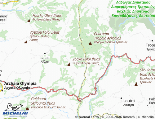 Carte MICHELIN Nemouta - ViaMichelin