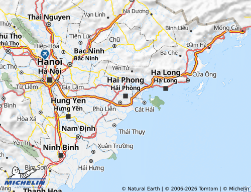 MICHELIN Haiphong map - ViaMichelin