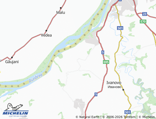 MICHELIN-Landkarte Pirgovo - ViaMichelin