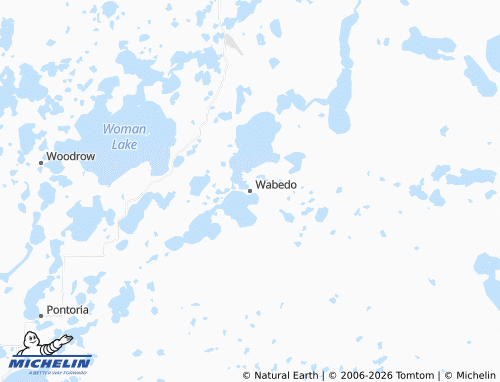 Kaart MICHELIN Wabedo - ViaMichelin