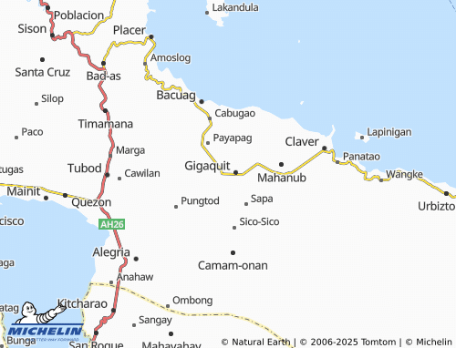 MICHELIN Cam-boayon map - ViaMichelin