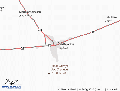 MICHELIN King Faisal map - ViaMichelin