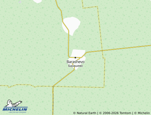 MICHELIN-Landkarte Barashevo - ViaMichelin