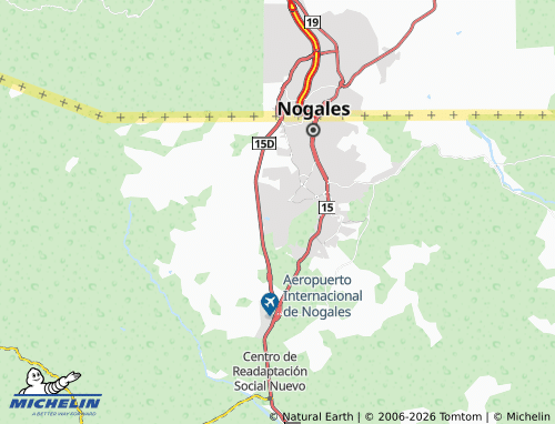 MICHELIN Fraccionamiento Santa Fe map - ViaMichelin