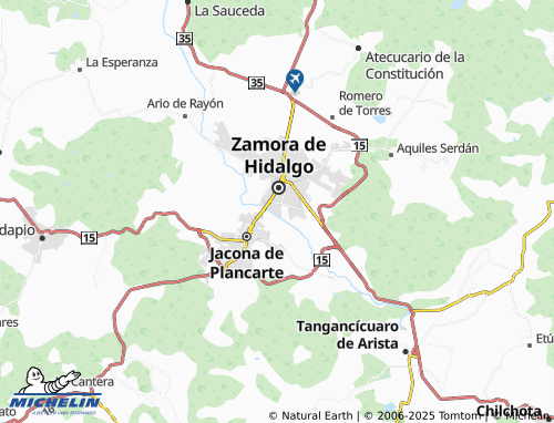 Mappa MICHELIN Río Nuevo - ViaMichelin