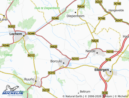 Carte MICHELIN Geesteren - ViaMichelin
