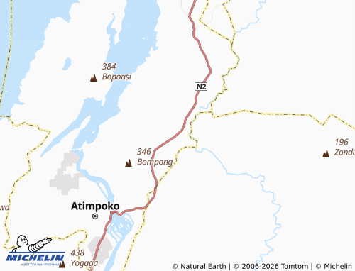 MICHELIN Apeguso map - ViaMichelin