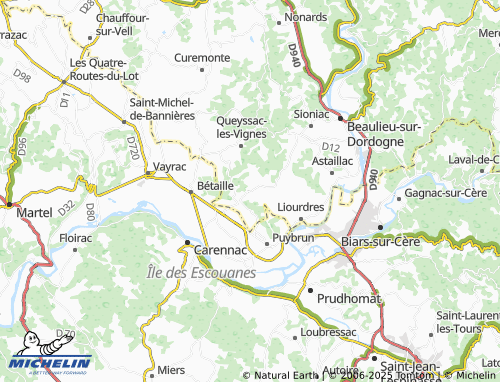 Mappa MICHELIN Bilhac - ViaMichelin