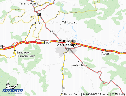 Mapa MICHELIN Las Huertas - ViaMichelin