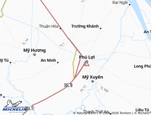 Mapa MICHELIN Phường 7 - ViaMichelin