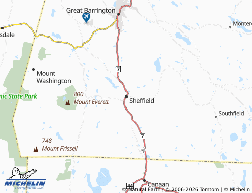 Mappa MICHELIN Sheffield - ViaMichelin