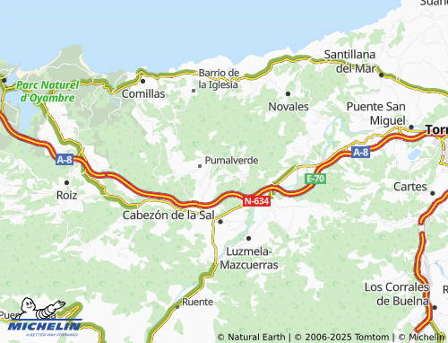 Carte MICHELIN Toporias - ViaMichelin