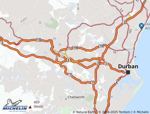 MICHELIN Woodside map - ViaMichelin