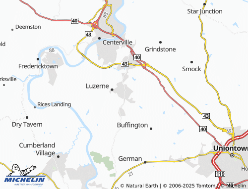MICHELIN Republic map - ViaMichelin