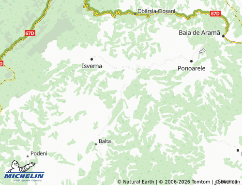 Mappa MICHELIN Nadanova - ViaMichelin