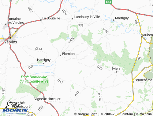 Carte MICHELIN Jeantes - ViaMichelin