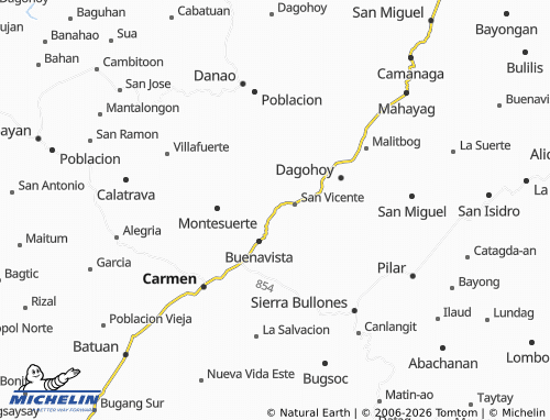 Mapa MICHELIN El Progreso - ViaMichelin