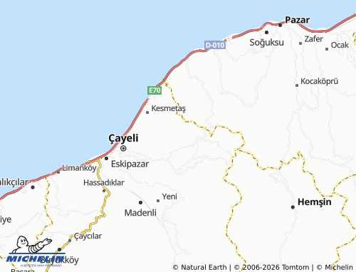 Mappa MICHELIN Sefalı - ViaMichelin