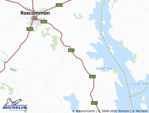 Mapa MICHELIN Knockcroghery - ViaMichelin