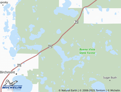 MICHELIN Farley Station map - ViaMichelin