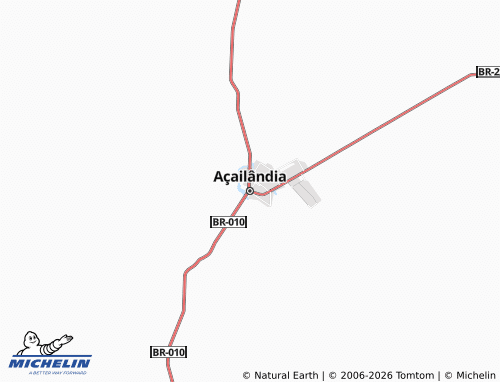 Mapa MICHELIN Açailândia - ViaMichelin