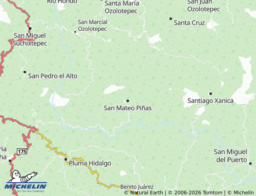 MICHELIN Arriba, Alto map - ViaMichelin