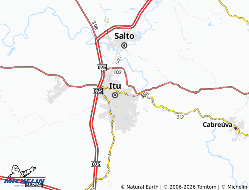Mapa MICHELIN Chafariz - ViaMichelin