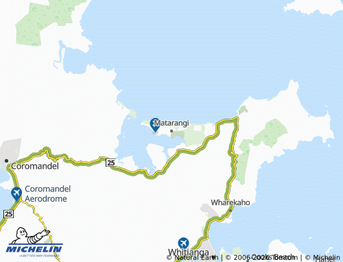 Mapa MICHELIN Matarangi - ViaMichelin