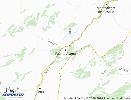 MICHELIN Fuente-Álamo map - ViaMichelin