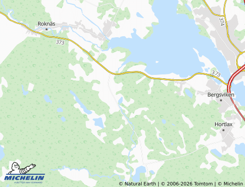 Carte MICHELIN Östra liden - ViaMichelin