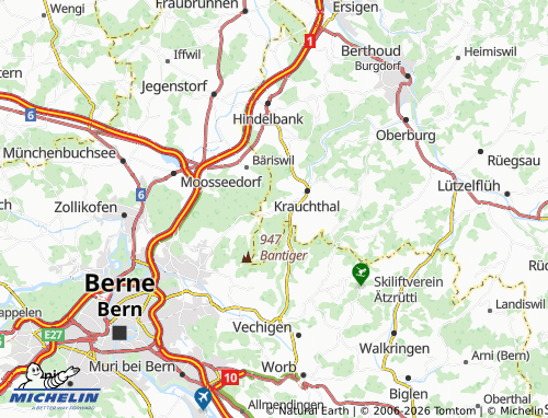 MICHELIN Hueb map - ViaMichelin