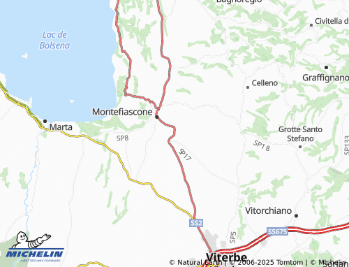 MICHELIN-Landkarte Zepponami - ViaMichelin