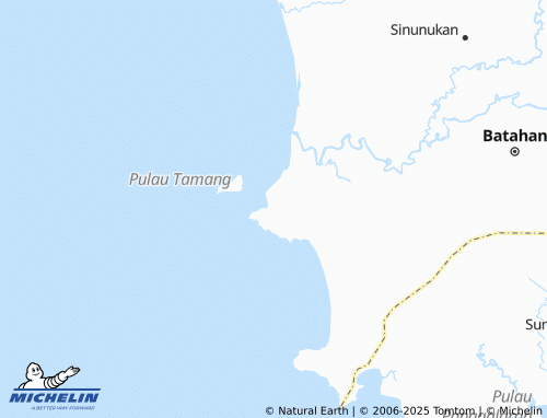 MICHELIN-Landkarte Kuala Batahan - ViaMichelin