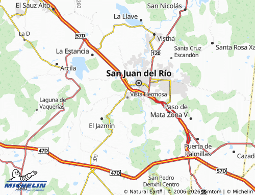 Mappa MICHELIN Vista Hermosa - ViaMichelin
