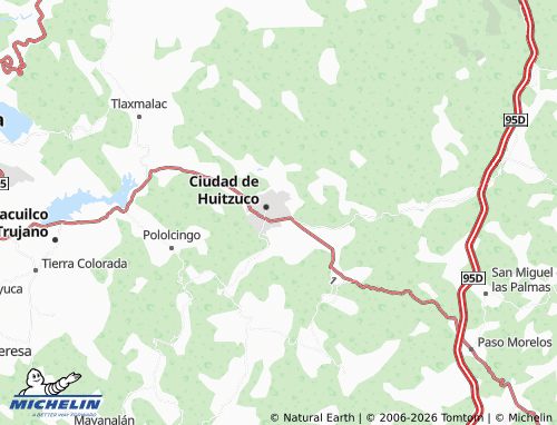 Mappa MICHELIN El Calvario - ViaMichelin