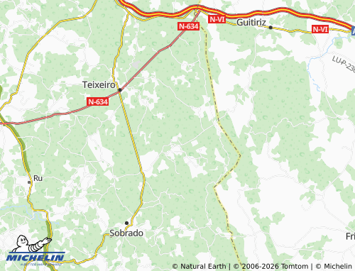 MICHELIN Lagoa map - ViaMichelin