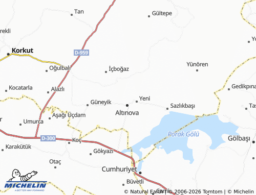 MICHELIN Bahçelievler map - ViaMichelin