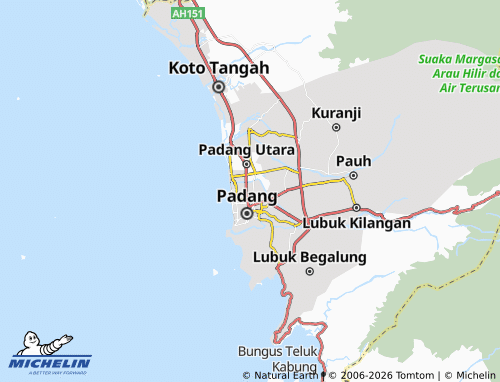 Mapa MICHELIN Jati Baru - ViaMichelin