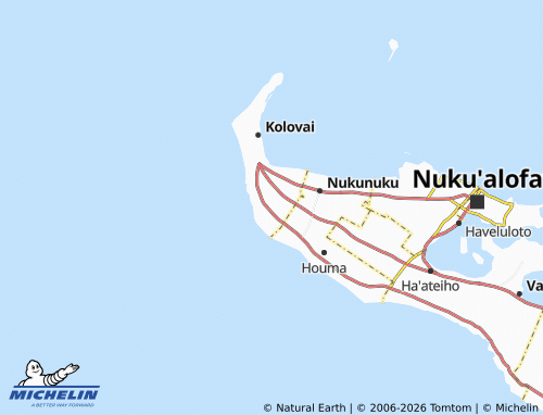 Mappa MICHELIN Ha'utu - ViaMichelin