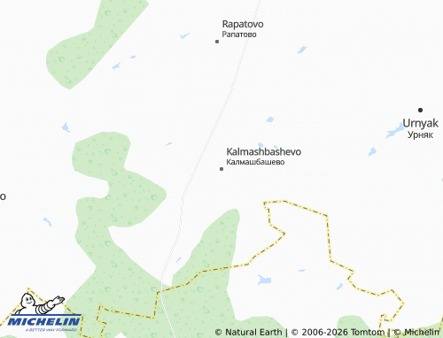 MICHELIN-Landkarte Kalmashbashevo - ViaMichelin