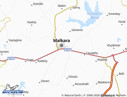 Mappa MICHELIN Cami Atik - ViaMichelin